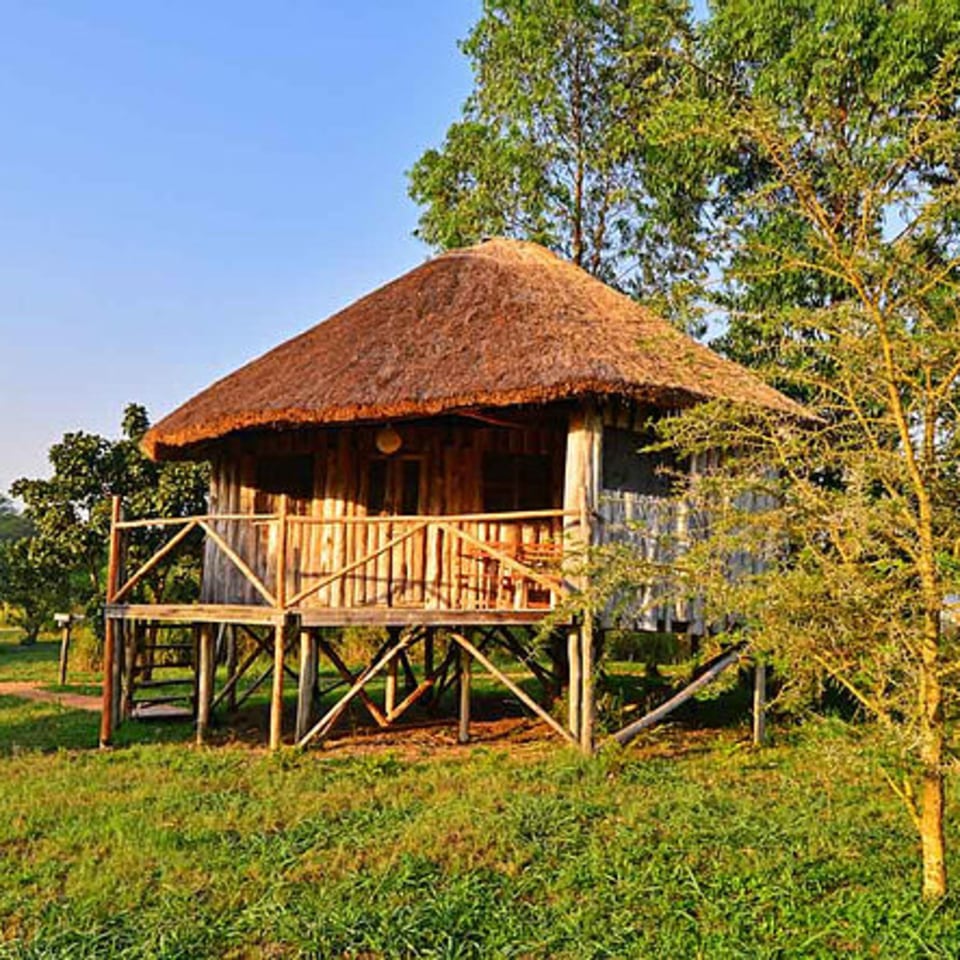 At the River Lodge Uganda Hütte